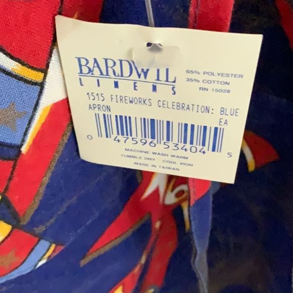 NWT! Fireworks Celebration Apron - Picture 2 of 4